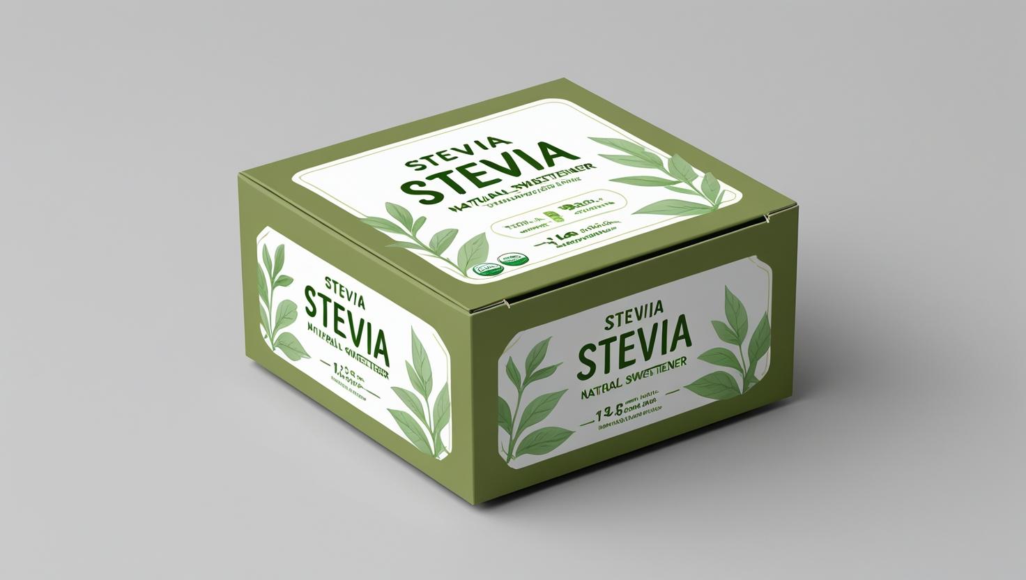 Custom Stevia Packaging - Image 1
